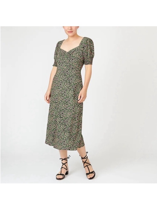 J. Crew Dresses & Skirts - J. Crew Smocked-sleeve midi dress in floral 10 NWT